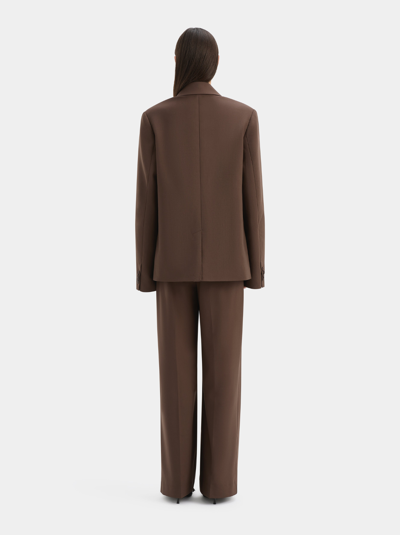 Blazer Oversize Mujer Solapa Single-Breasted