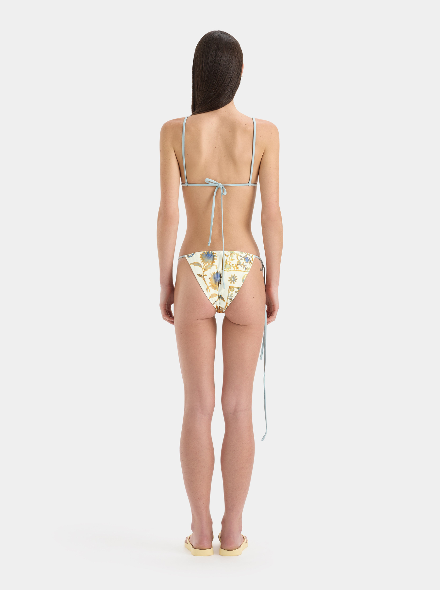 Braguita de Bikini Culotte Alto Mujer Calce Ajustable