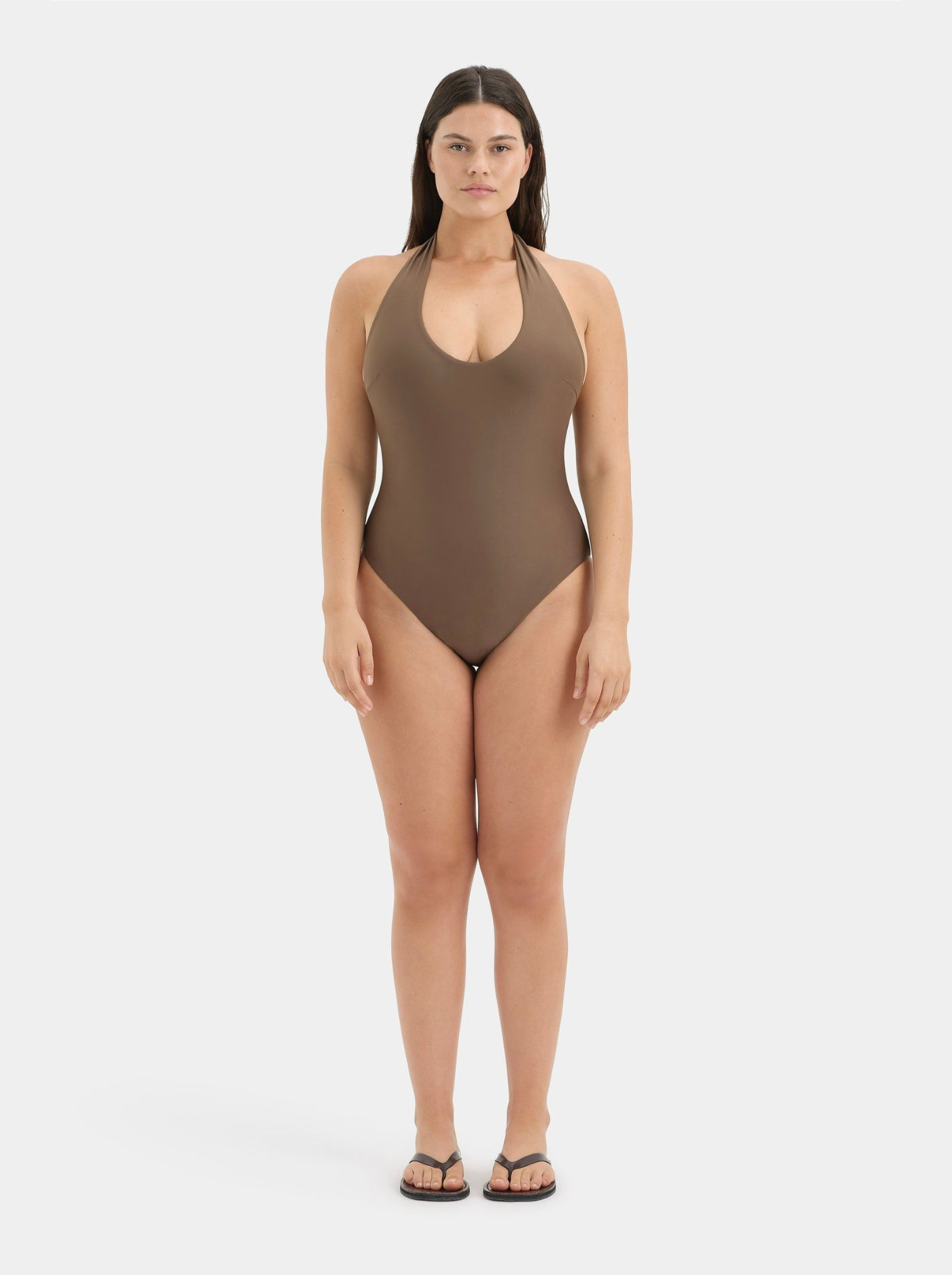 Bañador Deportivo Mujer Escote Redondo
