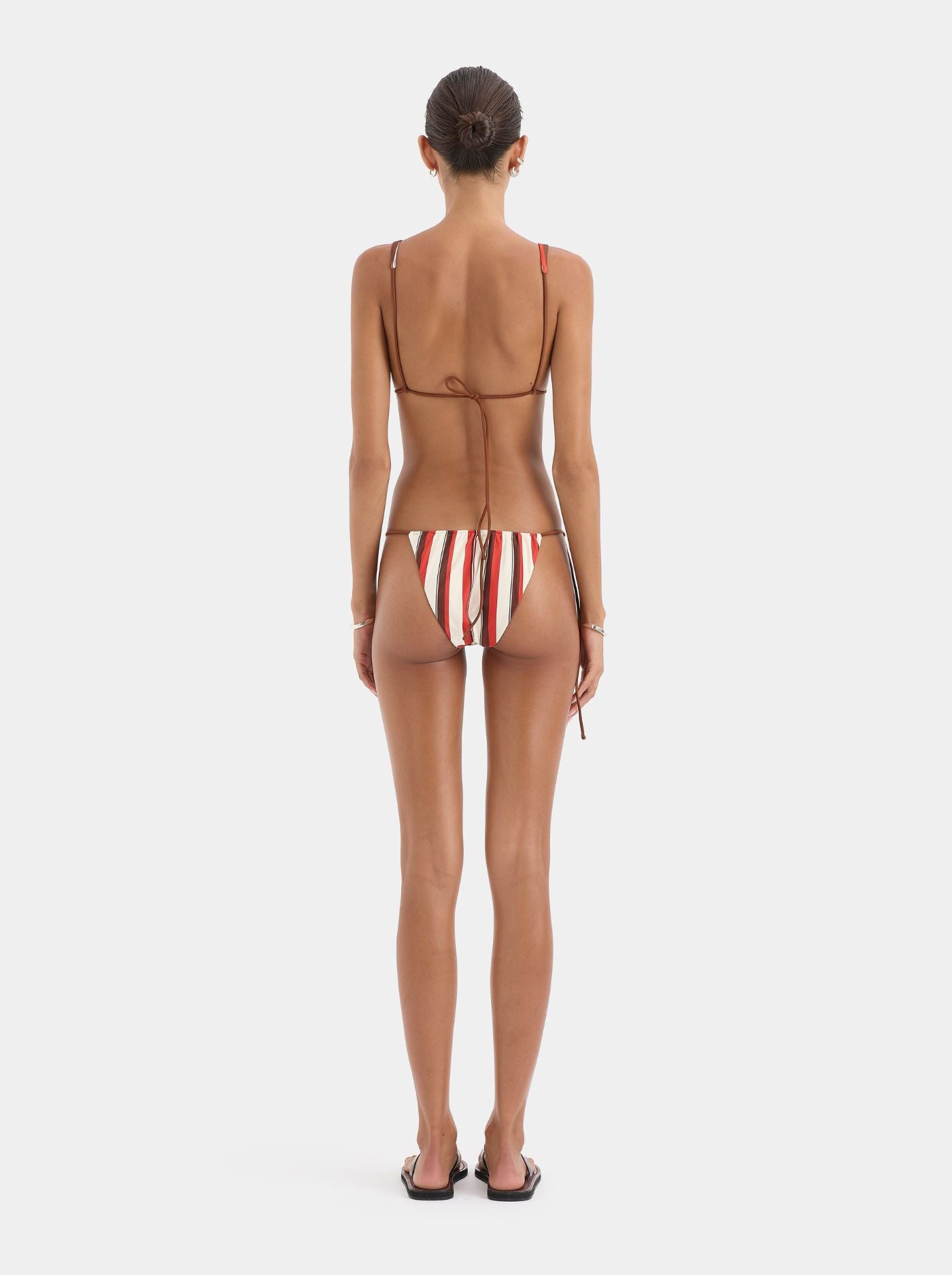 Braguita de Bikini Brasileña Mujer Tiro Bajo